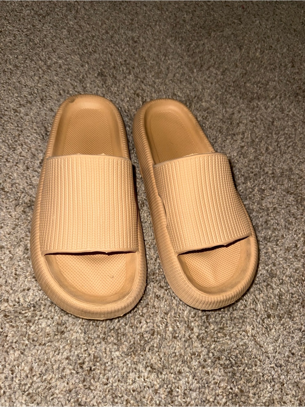 Amazon Women's Slide Sandals in Tan